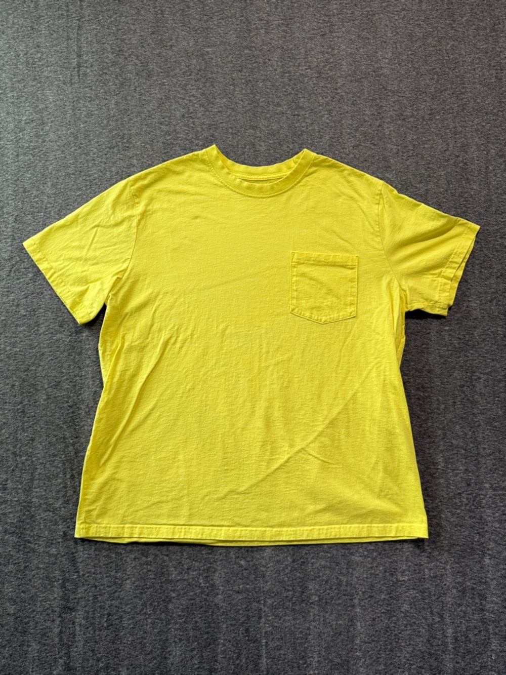 Brahma Bright Yellow Short-Sleeve Pocket‎ Tee Work Shirt Size 2XL